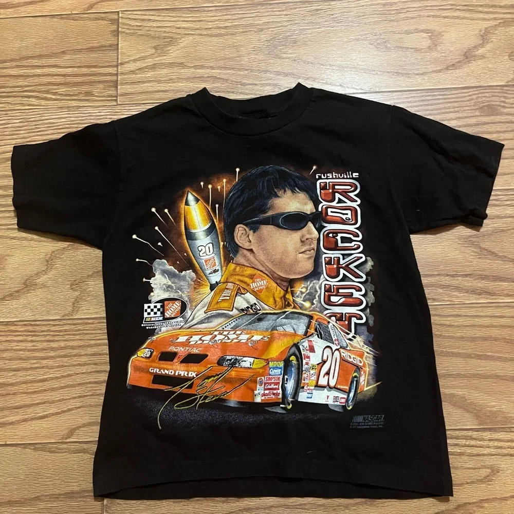 Vintage NASCAR Tony Stewart T-Shirt Youth 8